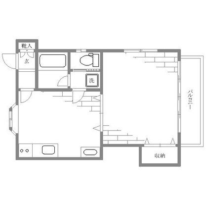 丸ノ内線 アパート 1DK