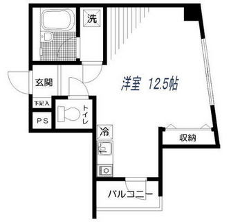 東京都新宿区若葉２丁目 賃貸マンション 1R