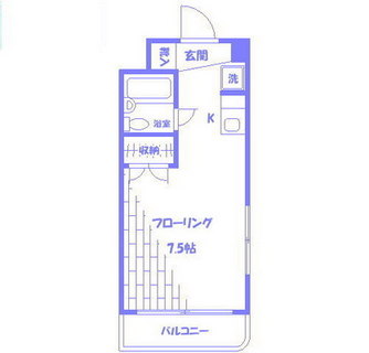 東京都文京区大塚６丁目 賃貸マンション 1R