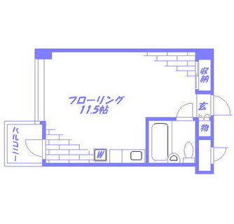 東京都千代田区二番町 賃貸マンション 1R