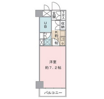 東京都中野区中野３丁目 賃貸マンション 1K