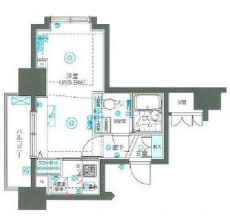 東京都杉並区堀ノ内２丁目 賃貸マンション 1K