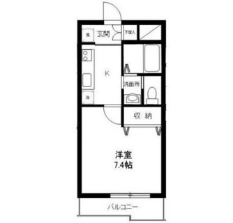 東京都中野区南台２丁目 賃貸マンション 1K