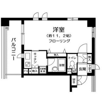 東京都文京区本郷２丁目 賃貸マンション 1K