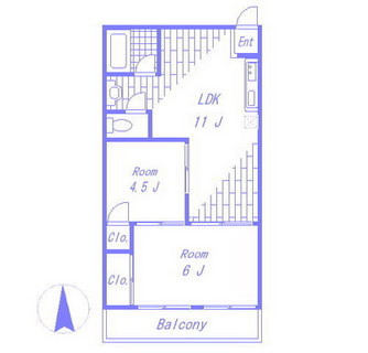 東京都豊島区南大塚１丁目 賃貸マンション 2LDK