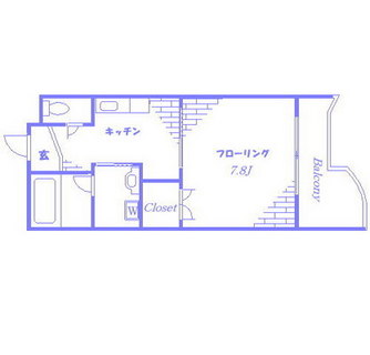 東京都文京区小石川５丁目 賃貸マンション 1K