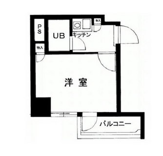 東京都新宿区富久町 賃貸マンション 1K