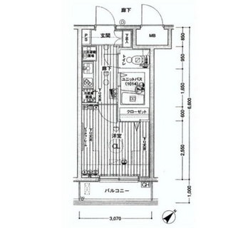 東京都中央区銀座８丁目 賃貸マンション 1K