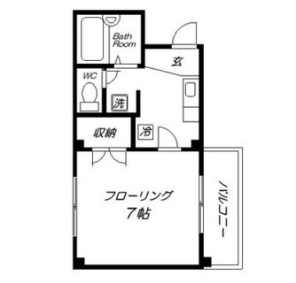 東京都文京区千石２丁目 賃貸マンション 1K