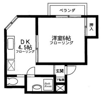 東京都文京区大塚６丁目 賃貸マンション 1DK