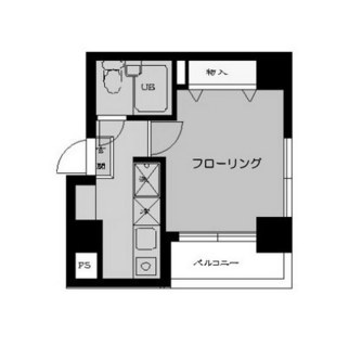 東京都新宿区住吉町 賃貸マンション 1K