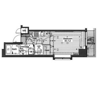 東京都新宿区舟町 賃貸マンション 1K