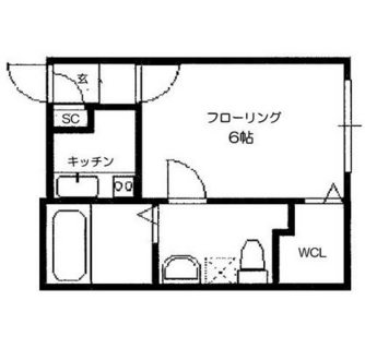 東京都中野区弥生町１丁目 賃貸マンション 1K