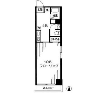 東京都文京区本郷４丁目 賃貸マンション 1K