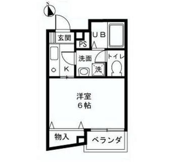 東京都中野区中央５丁目 賃貸マンション 1K