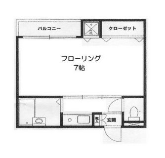 東京都杉並区和田３丁目 賃貸マンション 1K