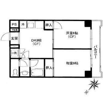 東京都文京区大塚６丁目 賃貸マンション 2DK