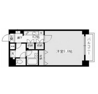 東京都千代田区内神田２丁目 賃貸マンション 1K