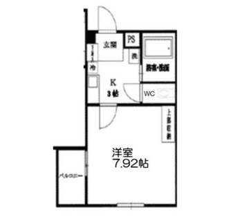 東京都豊島区池袋２丁目 賃貸マンション 1K