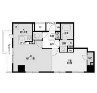 東京都新宿区左門町 賃貸マンション 1LDK