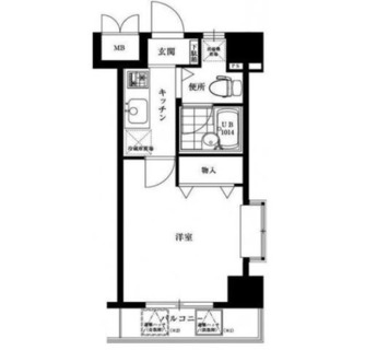 東京都中野区中野３丁目 賃貸マンション 1K