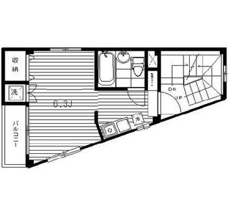 東京都豊島区西池袋２丁目 賃貸マンション 1R