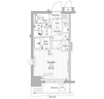 東京都豊島区東池袋２丁目 賃貸マンション 1K