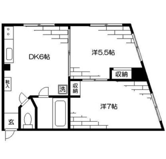 東京都豊島区南大塚１丁目 賃貸マンション 2DK