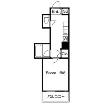 東京都新宿区新小川町 賃貸マンション 1K