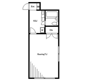 東京都豊島区西池袋２丁目 賃貸マンション 1K