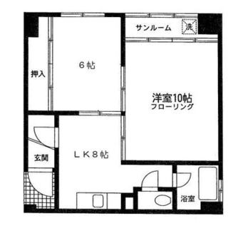 東京都豊島区池袋３丁目 賃貸マンション 2LK