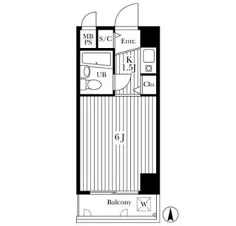 東京都杉並区和田３丁目 賃貸マンション 1K