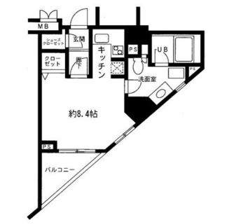 東京都豊島区西池袋３丁目 賃貸マンション 1R