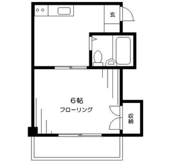 東京都文京区大塚５丁目 賃貸マンション 1K