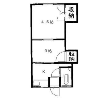 東京都豊島区池袋１丁目 賃貸アパート 2K