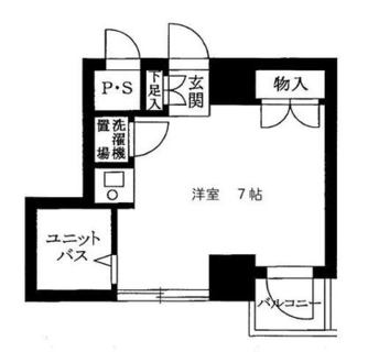 東京都文京区春日１丁目 賃貸マンション 1R