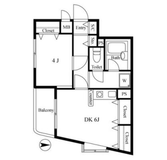 東京都杉並区高円寺南４丁目 賃貸マンション 1DK