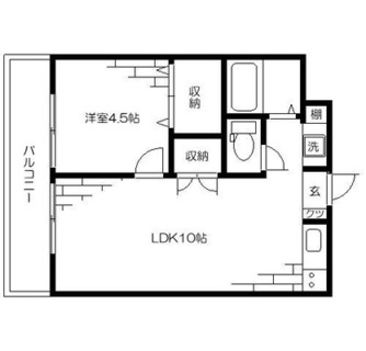 東京都杉並区和田３丁目 賃貸マンション 1LDK