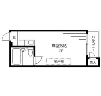 東京都杉並区上荻２丁目 賃貸マンション 1R