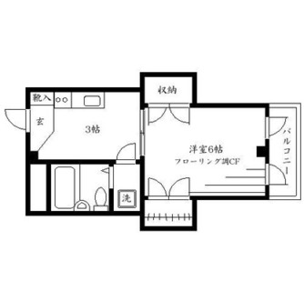 東京都文京区大塚３丁目 賃貸マンション 1K