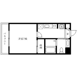 東京都杉並区天沼３丁目 賃貸マンション 1K