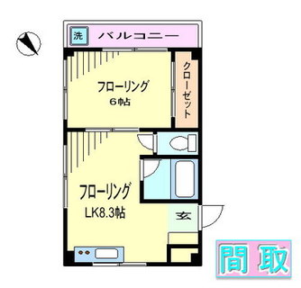 東京都豊島区南大塚１丁目 賃貸マンション 1LK