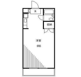 東京都文京区小日向３丁目 賃貸マンション 1R