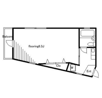 東京都豊島区西池袋３丁目 賃貸マンション 1R