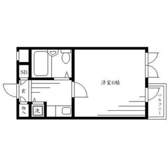 東京都杉並区堀ノ内３丁目 賃貸マンション 1K