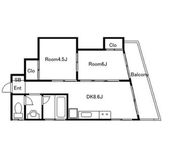 東京都豊島区南大塚１丁目 賃貸マンション 2DK