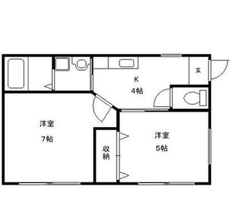 東京都豊島区西池袋２丁目 賃貸アパート 2K