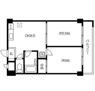 東京都文京区小石川５丁目 賃貸マンション 2DK