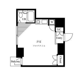 東京都文京区春日１丁目 賃貸マンション 1R