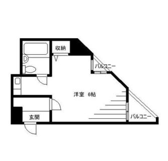 東京都文京区小日向４丁目 賃貸マンション 1R